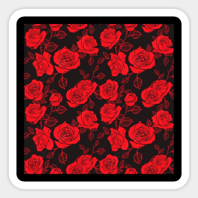 flower texture seamless pattern free Sticker by Yourguidetravel